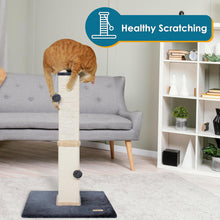 Load image into Gallery viewer, 32" Cat Sisal Scratching Post