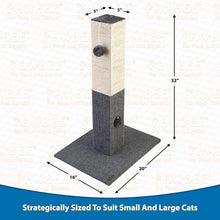 Load image into Gallery viewer, 32" Cat Scratching Post