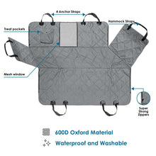 Load image into Gallery viewer, Dog Car Seat Cover