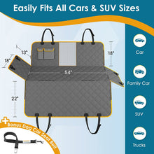 Load image into Gallery viewer, Dog Car Seat Cover - Newly Upgraded