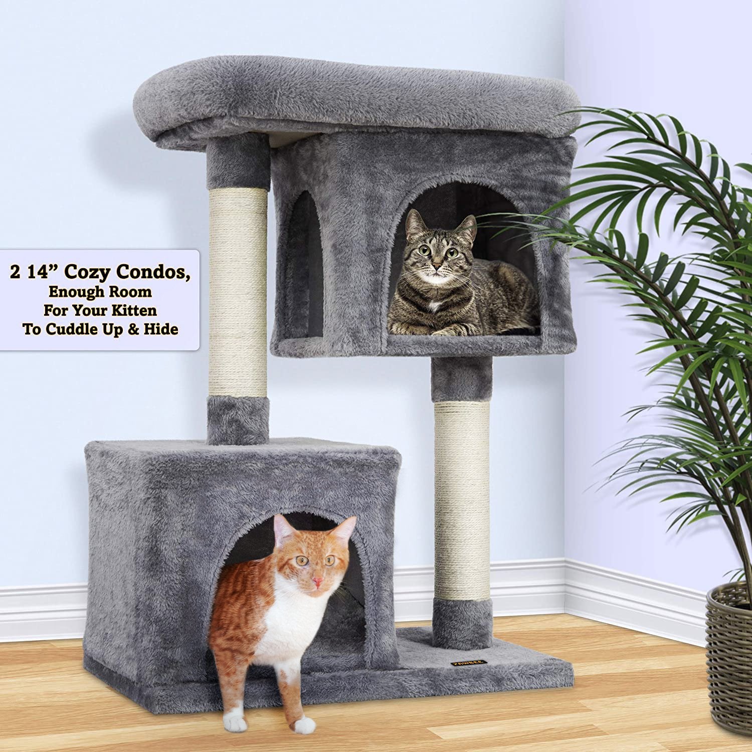 2 Condo Cat Tree House